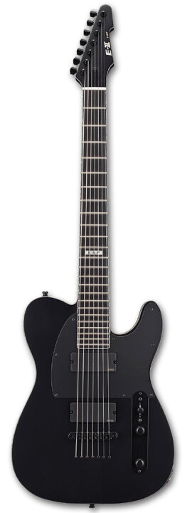 楽天市場】E-II T-B7 / Black Satin [7弦ギター][TE Type,TEタイプ  