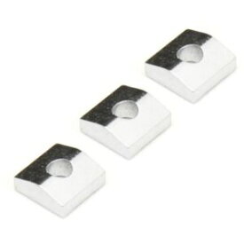 【FloydRose Original Parts】Original Nut Clamping Blocks (Set of 3) -Chrome-[ナットキャップ][クローム][フロイドローズ純正パーツ][正規輸入品][お取り寄せ]