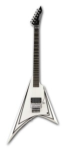 ESP ARTIST SERIES ALEXI LAIHO [ESP ALEXI LAIHO Scythe White with Black Pin Stripe]