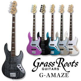 GrassRoots G-AMAZE-DX/LS [グラスルーツ][Amaze Type,アメイズタイプ][エレキベース][入門][初心者][ロングスケール][メンテナンス無料]