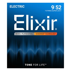 Elixir NANOWEB 7-STRING SUPER LIGHTy009-052z#12007 [GNT[][M^[][imEFu][7M^[][X[p[Cg]y}\I|Cg5{I`10/27ij9:59܂Łz