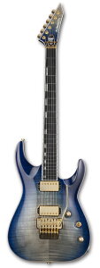 EDWARDS E-HORIZON-CTM 50TH / Black Aqua Burst C [zC]^Cv][tCh[YubW][Y,MADE IN JAPAN][eiX] []
