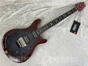 Paul Reed Smith(PRS) SE CUSTOM 24 FLOYD (Charcoal Cherry Burst) [�����e�i���X����] �y���[�\�z�y�y�V�X�[�p�[�Z�[���I�|�C���g5�{�I�`3/11�i���j1:59�܂Łz
