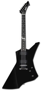 [JAMES HETFIELD METALLICA]ESP SNAKEBYTE / Black Satin [eiX] y󒍐Yz