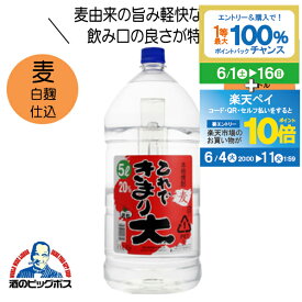 本格麦焼酎 これできまり大 20度 5000ml 5L 鹿児島県 若松酒造 『HSH』