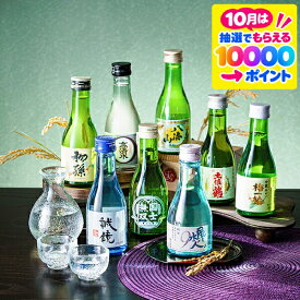 【本州のみ 送料無料】日本酒 飲み比べ 夏ギフト 詰め合わせ セット セット 高級 ミニ【8選-vol.1】『GFT』辛口 王道飲み比べ 詰め合わせ 八海山入り 辛口 180ml×8本 日本酒ギフト お酒 贈り物