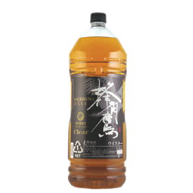 国産ウイスキー ウイスキー4l 蜂角鷹 はちくま 4000mlペットボトル 大容量 ブレンデッドウイスキー【家飲み】