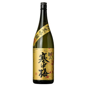 越の寒中梅 純米吟醸(金ラベル) 1800ml 『FSH』