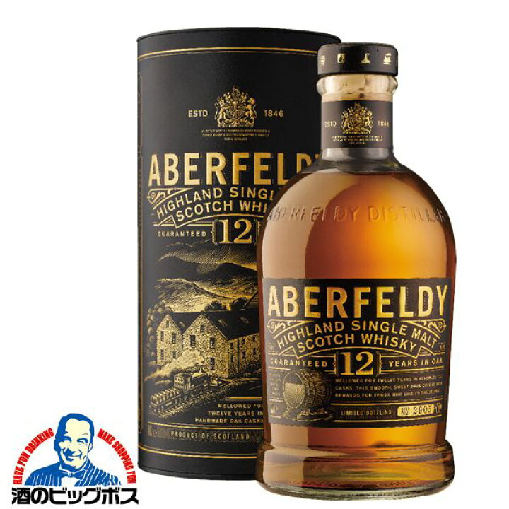 楽天市場】ウイスキー スコッチ アバフェルディ 12年 40度 700ml×1本 