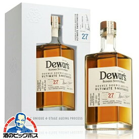 ウイスキー 【本州のみ 送料無料】デュワーズ ダブルダブル 27年 500ml 正規品 ブレンデッド スコッチ ウイスキー
