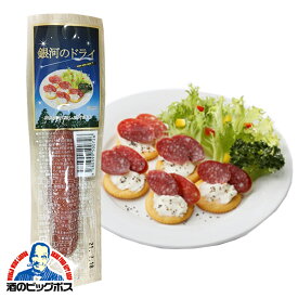 送料無料 おつまみ 銀河フーズ ドライソーセージ 銀河のドライ 1ケース/37g×40個《040》