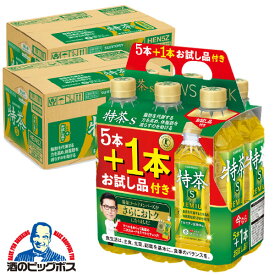 特茶 お試し品8本付き トクホ 特保 お茶 緑茶 【送料無料】サントリー 特茶 伊右衛門 500ml×2ケース/40本+お試し品8本 計48本《008》『ESH』