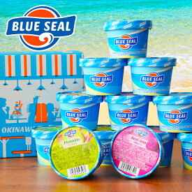 ギフト スイーツ 高級 アイス お取り寄せ 送料無料 沖縄 ブルーシールアイス12個セット{冷凍便 3720084}『SKT』 お中元アイスクリーム