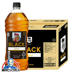 2.7Lペット 国産ウイスキー ブラックニッカ クリア 37度 2700ml×1ケース/6本《006》『OMS』