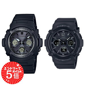 �y�G���g���[��15���܂Ń|�C���g5�{!!�z�������K�i CASIO G-SHOCK BABY-G �J�V�I G�V���b�N �x�r�[G �y�A�E�H�b�` AWG-M100SBB-1AJF BGA-2800-1AJF PAIR-CASIO-046