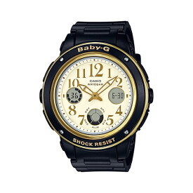 【エントリーで最大100％ポイントバックCP!!】国内正規品 CASIO BABY-G カシオ ベビーG アナログ表示 レディース腕時計 BGA-151EF-1BJF