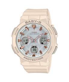 国内正規品 CASIO BABY-G カシオ ベビーG アースカラー×ピンクゴールド タフソーラー レディース腕時計 BGA-2510-4AJF