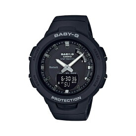 国内正規品 CASIO BABY-G カシオ ベビーG ジー・スクワッド モバイルリンク スマホ対応 レディース腕時計 BSA-B100-1AJF