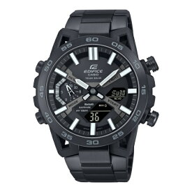 国内正規品 CASIO EDIFICE カシオ エディフィス カーボンファイバー タフソーラー アプリ メンズ腕時計 ECB-2000YDC-1BJF