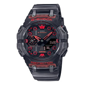 国内正規品 CASIO G-SHOCK カシオ Gショック アナデジ 一体構造 サイバー スケルトン ブラック メンズ腕時計 GA-B001G-1AJF