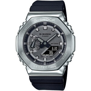 �y�G���g���[�ōő�100���|�C���g�o�b�NCP!!�z�������K�i CASIO G-SHOCK �J�V�I G�V���b�N �A�i�f�W ���p�` �V���o�[ �u���b�N �����Y�r���v GM-2100-1AJF
