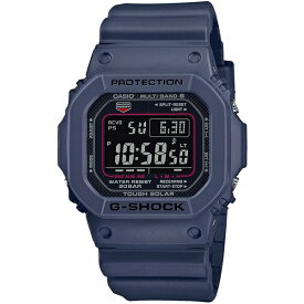 国内正規品 CASIO G-SHOCK カシオ Gショック スクエア マルチバンド6 ネイビー メンズ腕時計 GW-M5610U-2JF