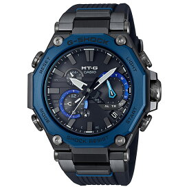 国内正規品 CASIO G-SHOCK カシオ Gショック モバイルリンク タフソーラー ブラック ブルー メンズ腕時計 MTG-B2000B-1A2JF