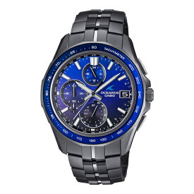 国内正規品 CASIO OCEANUS カシオ オシアナス Manta マンタ 薄型 日本製 ブルー ブラック メンズ腕時計 OCW-S7000B-2AJF