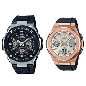 �������K�i CASIO G-SHOCK BABY-G �J�V�I G�V���b�N �x�r�[G �y�A�E�H�b�` GST-W300-1AJF MSG-W600G-1AJF PAIR-CASIO-041
