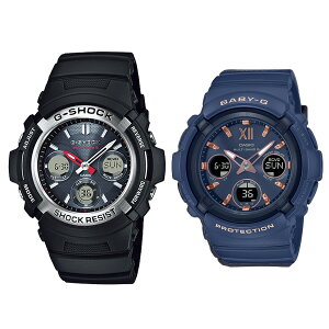 �������K�i CASIO G-SHOCK BABY-G �J�V�I G�V���b�N �x�r�[G �y�A�E�H�b�` AWG-M100-1AJF BGA-2800-2AJF PAIR-CASIO-047