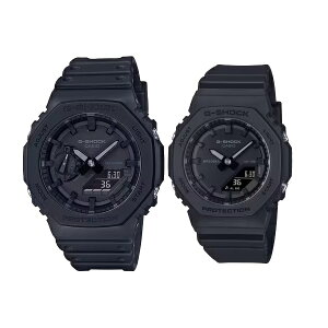 �������K�i CASIO G-SHOCK WOMEN �J�V�I G�V���b�N �E�[�}�� �y�A�E�H�b�` GA-2100-1A1JF GMA-P2100BB-1AJF PAIR-CASIO-055