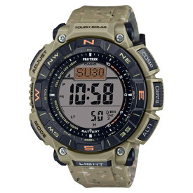国内正規品 CASIO PRO TREK カシオ プロトレック Climber Line デュラソフトバンド タフソーラー メンズ腕時計 PRG-340SC-5JF