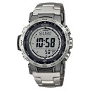 国内正規品 CASIO PRO TREK カシオ プロトレック Climber Line トリプルセンサー 電波ソーラー メンズ腕時計 PRW-35TLD-7JF