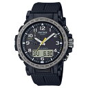 国内正規品 CASIO PRO TREK カシオ プロトレック バイオマスプラスチック ソフトウレタンバンド メンズ腕時計 PRW-51Y-1JF