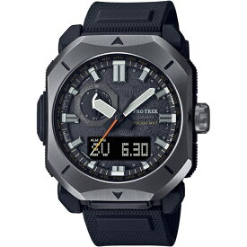 国内正規品 CASIO PRO TREK カシオ プロトレック 電波ソーラー マルチバンド6 エコ素材 ブラック メンズ腕時計 PRW-6900Y-1JF