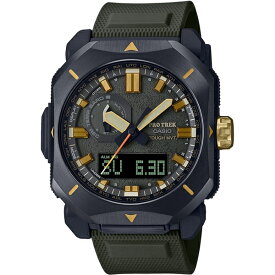 国内正規品 CASIO PRO TREK カシオ プロトレック 電波ソーラー マルチバンド6 エコ素材 グリーン メンズ腕時計 PRW-6900Y-3JF