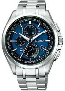 【ラッピング無料対象商品】CITIZEN ATTESA シチズン アテッサ エコドライブ 電波時計 ダイレクトフライト メンズ腕時計 AT8040-57L