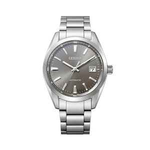 【ラッピング無料対象商品】CITIZEN COLLECTION シチズンコレクション 機械式 シースルーバック シルバー グレー メンズ腕時計 NB1050-59H