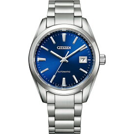『数量限定』CITIZEN COLLECTION シチズンコレクション 機械式 シースルーバック シルバー ブルー メンズ腕時計 NB1050-59L