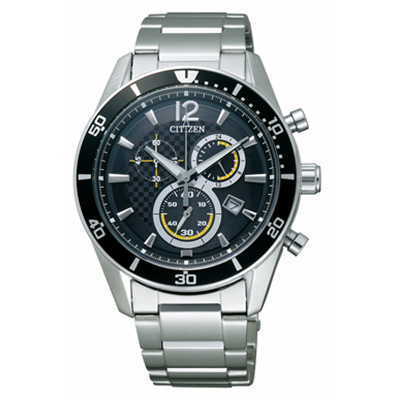 CITIZEN ALTERNA シチズン オルタナ クロノグラフ エコドライブ時計 メンズ腕時計 VO10-6742F メンズ腕時計