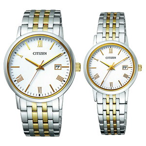 CITIZEN COLLECTION �V�`�Y���R���N�V���� �y�A�E�H�b�` BM6774-51C EW1584-59C PAIR-CITIZEN-006