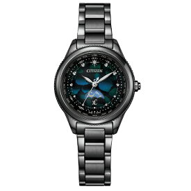 【人気商品】CITIZEN xC シチズン クロスシー 光発電エコ・ドライブ 限定モデル アナログ ブラック レディース腕時計 EE1008-56E