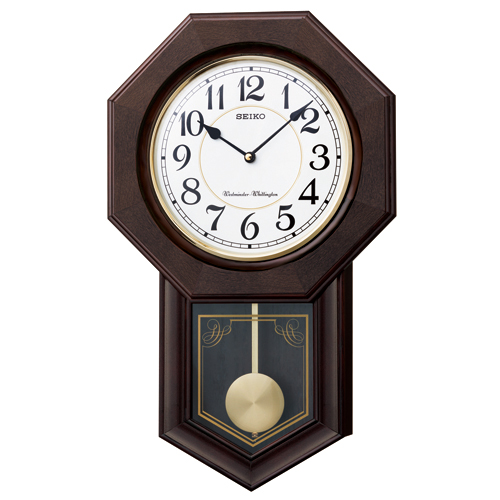 SEIKO セイコー クロック 報時時計 チャイム＆ストライク クオーツクロック 掛け時計 RQ325B