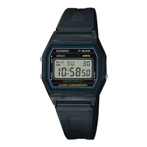 �������K�i CASIO Collection �J�V�I �R���N�V���� STANDARD �X�^���_�[�h �y�� ���^ �u���b�N ���j�Z�b�N�X�r���v F-84W-1QJH