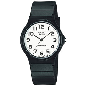 国内正規品 CASIO Collection カシオ コレクション シンプル 薄型 ブラック ユニセックス腕時計 MQ-24-7B2LLJH