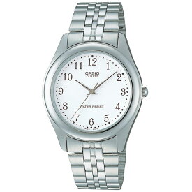 国内正規品 CASIO Collection カシオ コレクション 生活防水 シンプル シルバー メンズ腕時計 MTP-1129AA-7BJH