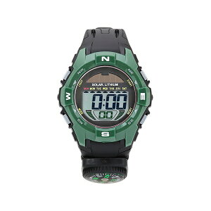 【リミテッドセール】サンフレイム CYBEAT サイビート 補助ソーラーパワー併用型 コンパス付 グリーン ACY20-GR