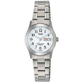 シチズン Q&Q チプシチ アナログ表示 シルバー レディース腕時計 W473-204
