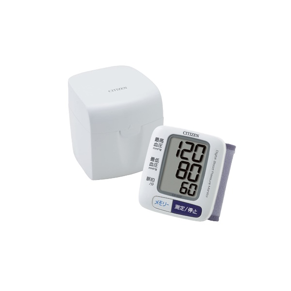 CITIZEN シチズン 電子血圧計 手首式血圧計 カフ式 見やすい CH650F