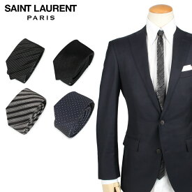 【最大1000円OFFクーポン配布中】 SAINT LAURENT PARIS TIE サンローラン パリ ネクタイ メンズ ブランド